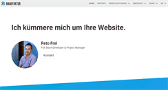 Desktop Screenshot of manufaktur.com